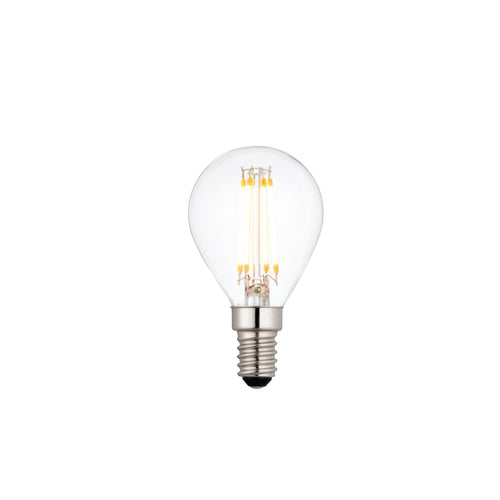 Saxby E14 Dimmable Filament Golf LED Light Bulb