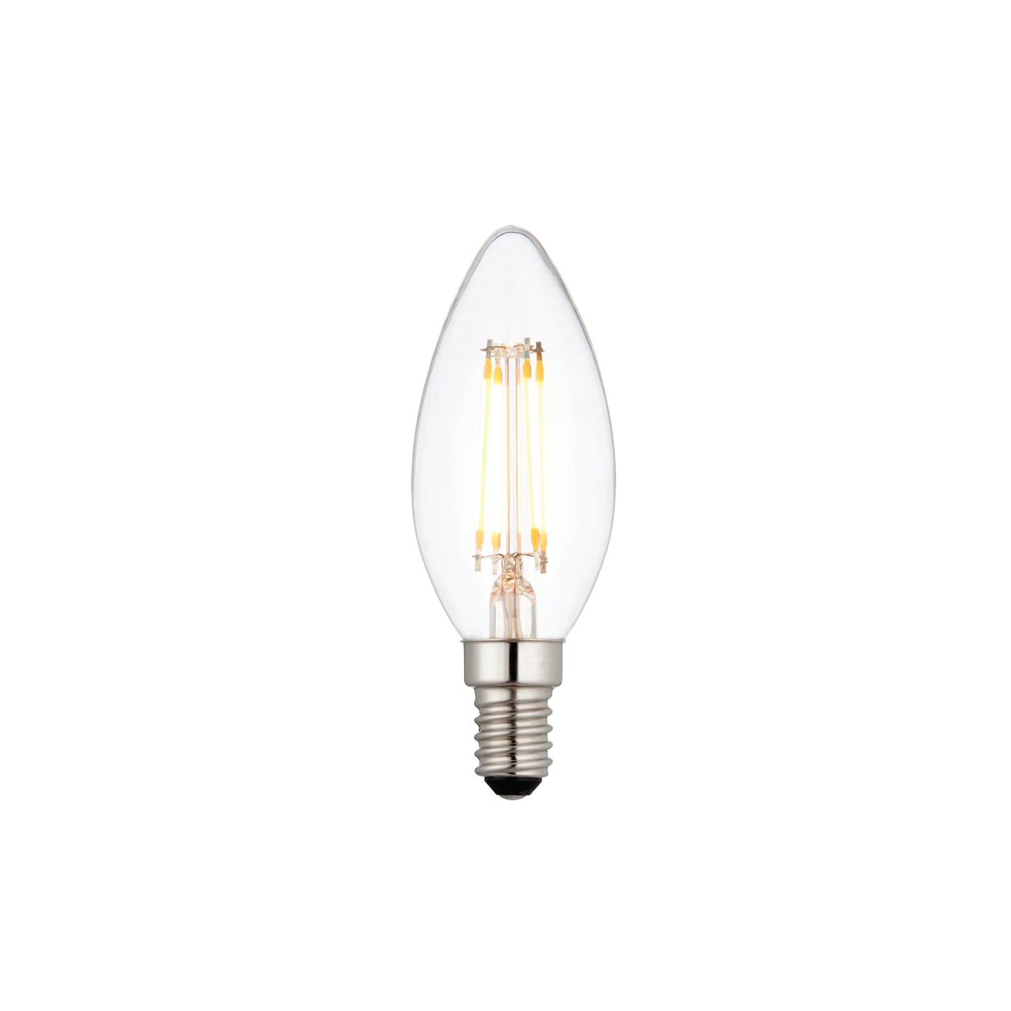 Saxby E14 Dimmable Filament Candle LED Bulb